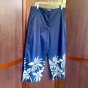 Trina Turk Tropical Haven pant.  Size 6‎
